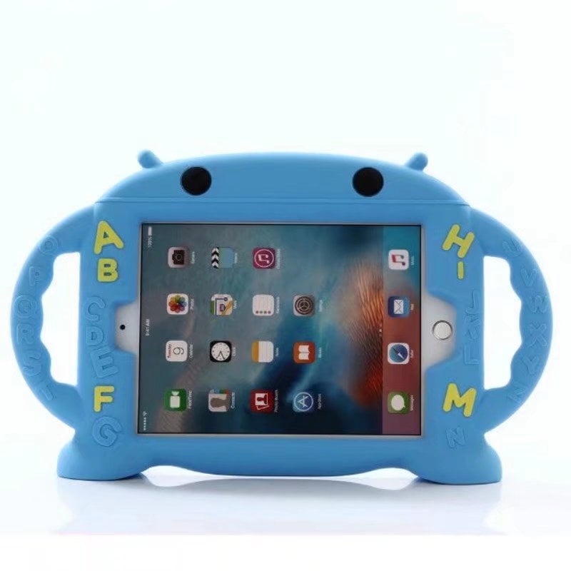 Treble Kluisje gevangenis iPad mini Case, Dteck Shockproof Soft Rubber Silicone Kids Safe Handle  Cover For iPad mini/mini 2/mini 3/mini 4 7.9inch Tablet, Green - Walmart.com