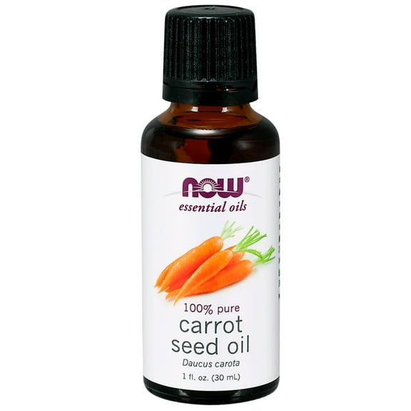 NOW Foods Essential Oils, Carrot Seed Oil, 1 fl oz (30 ml)