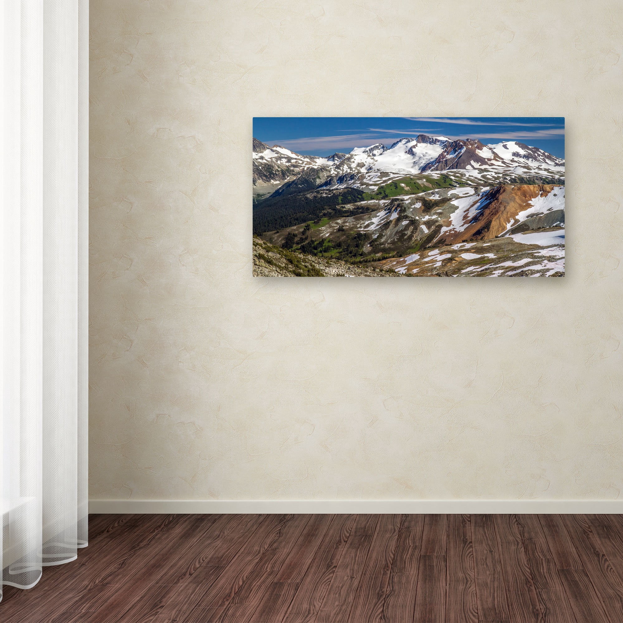 Trademark Fine Art "Whistler Summer" Canvas Art by Pierre Leclerc