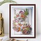 thumbnail image 4 of Serie de flores y plantas de diamantes en forma especial de bricolaje decoración del hogar Hugtrwg Para estrenar, 4 of 9