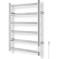 thumbnail image 2 of Towel Warmer Heated Towel Rack All-Night Warm Bathroom Plug-in Heated Drying Rack with Timer Fast Heating (Chrome  Bars), 2 of 3