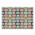 thumbnail image 1 of Psychedelic Cutting Board, Psychedelic Retro Trance Pattern Nightclub Theme Modern Music Design, Decorative Tempered Glass Cutting and Serving Board, Small Size, White Black Blue, by Ambesonne, 1 of 1