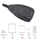 thumbnail image 3 of Mochila bandolera de lona para senderismo, mochila para hombres y mujeres, viajes en bicicleta al aire libre, 3 of 5