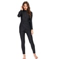 thumbnail image 6 of 【Uhome】Women Modest Burkini Swimsuits Muslimah Swimwear Full Body Swim Tops Pants Hijab 4 Piece Rash Guard, 6 of 10