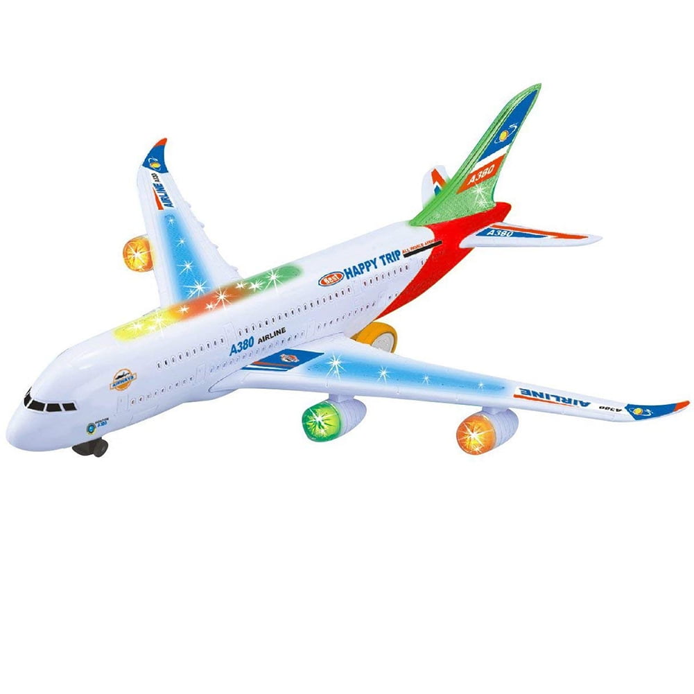 Kids Electric Airplane Toy Simulation 