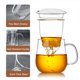 thumbnail image 3 of Taza de té DOPUDO de vidrio con infusor y tapa, 520 ml, borosilicato, 3 of 6