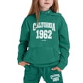thumbnail image 3 of WOYY Kids Sweatsuit Letter Print Pullover Hoodie Sweatpants Outfits for Boy & Girl, 3 of 3