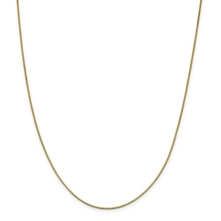 Roy Rose Jewelry 14K Yellow Gold .95mm Box Chain ~ length: 14 inches