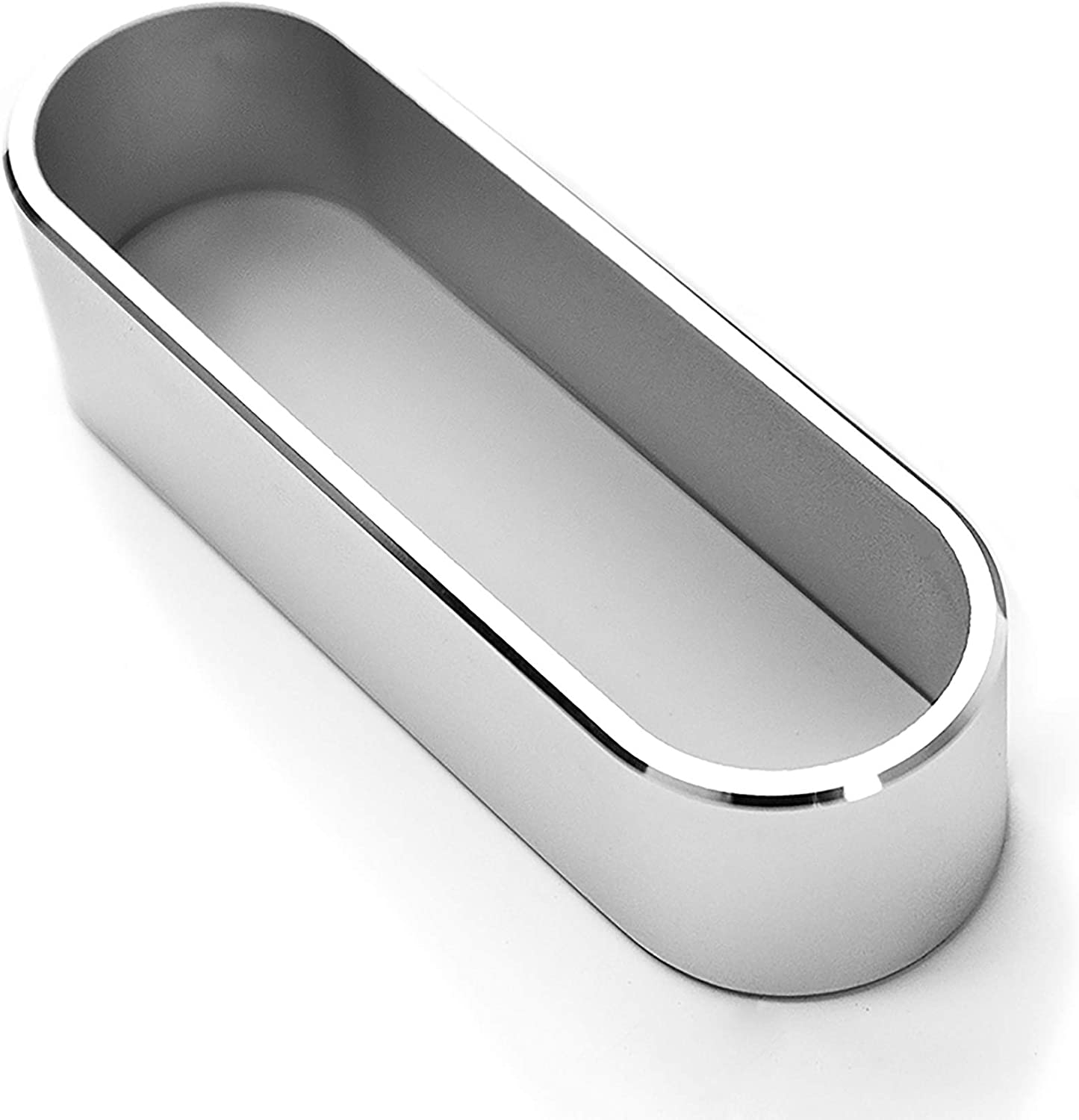 MetalAluminum Business Card Holder, Office Business Card Display Stand