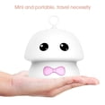 thumbnail image 3 of Mushroom Night Light Usb Smart Creative Silicone Desk Lamp Black, 3 of 5