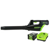Greenworks 80V 500 CFM at 125 MPH Cordless Blower   2.0Ah Battery & Charger Included 2400102