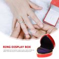 thumbnail image 2 of SEWACC Red Heart Shape Box LED Light Box 1Set Storage for Special Occasions, 2 of 7