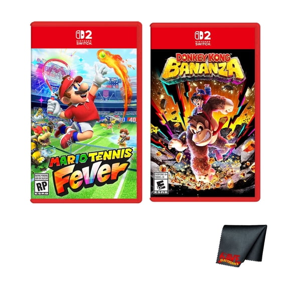 Nintendo Mario Tennis Fever   Donkey Kong Bananza – Switch 2 Game Bundle