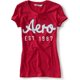 thumbnail image 1 of Aeropostale 87 Shadow Camiseta gráfica para mujer, rosa, pequeña, 1 of 1