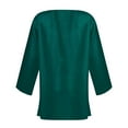 thumbnail image 4 of Summer Cardigans for Women Lightweight Long Sleeve Fall Solid Color Cardigan Long Sleeve Cover Up Blouse Tops, 4 of 5