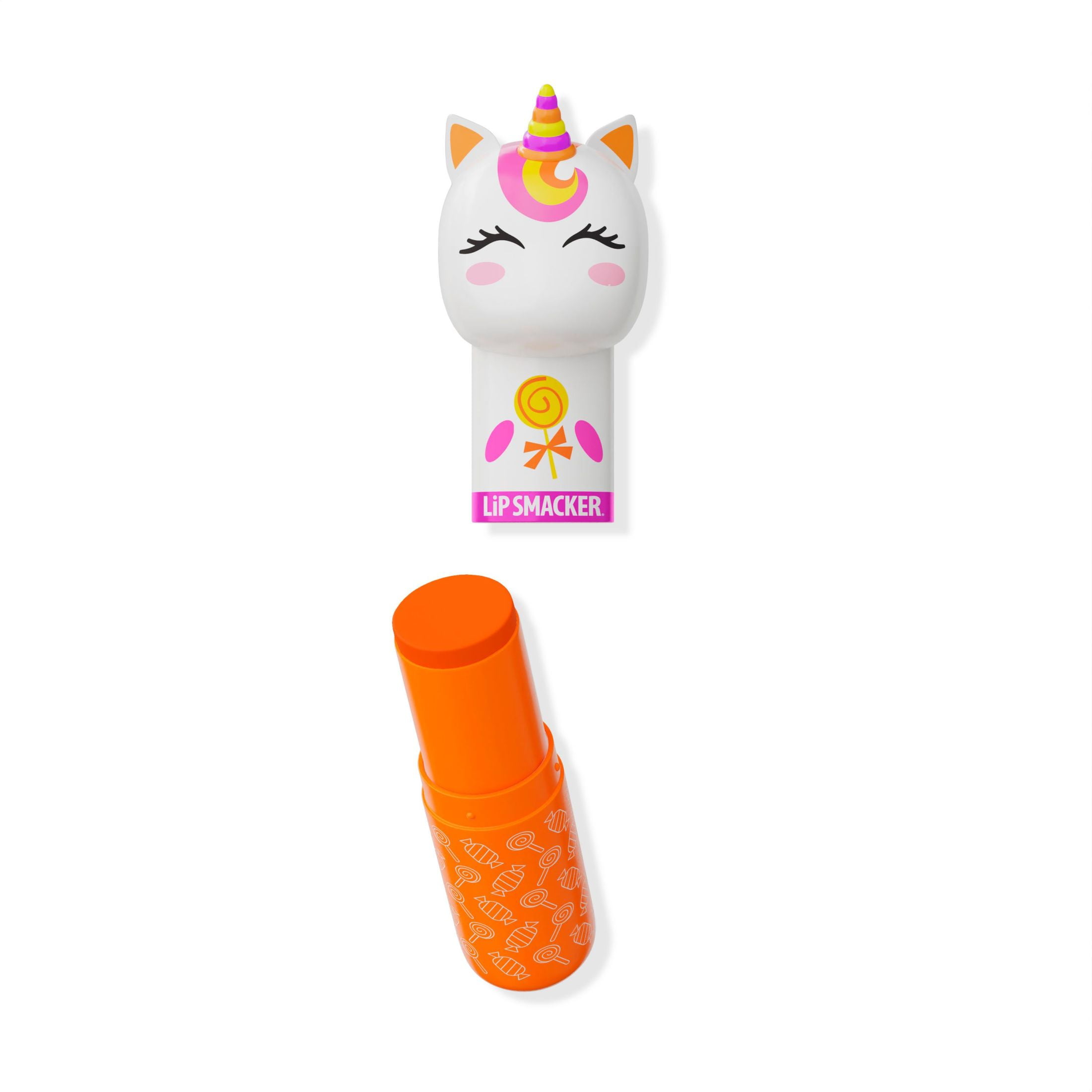 Lip Smacker Halloween Sweet Candy Lippy Pal - Unicorn Orange Swirly Lollipop