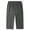 #03 Dark Gray 【Mix, Match & Rotate: Stock Up on Daily Colors】, variant on Men's Casual Sweat Capris Pants, Drawstring Elastic Waist Knee Length Joggers, Quick Dry, Breathable, Straight Leg, Lightweight, for Gym Workout, Running, Daily Wear, Summer