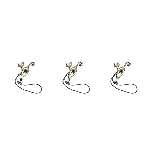 Toystoory Cortina en forma de gato Tiebacks Mini hebilla multifuncional Ligereza Amplia aplicación Cinturones colgantes Clips Home Hotel Qinggu Type2 NO2