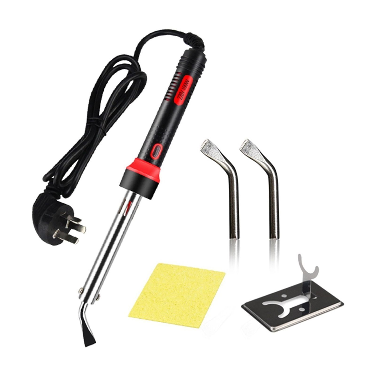 Electric Soldering Iron Kit,Hot Gun Soldering Electrical Soldering Iron,4 In 1 Soldering Rework Repair Tools
