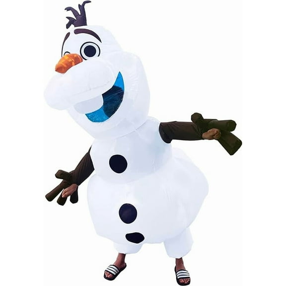 Olaf Costume Inflatable Costume Fancy Party Dress Birthday Outfit