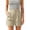 Khaki, variant on Tqcoqu Women's High Waist Pleated Button Front Shorts,Casual Summer Beach Lounge Shorts with Side Pockets,Army Green Women's S-XXL