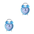 thumbnail image 4 of Inteprter Reloj despertador con campana en forma de corazón de 3 pulgadas, suministro de relojes digitales con luz nocturna Type1 NO1, 4 of 6
