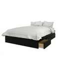 thumbnail image 4 of Atlin Designs Modern Engineered Wood 2 Piece Full Size Bedroom Set in Black, 4 of 5