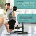 thumbnail image 2 of LifePro Bulgarian Split Squat Stand Max, Adjustable Single Leg Squat Bench - Black, 2 of 9