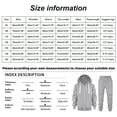 thumbnail image 2 of WOYY Little Girls Outfits Solid Zip Up Hoodie Pants with Pocket Sweatsuit, Sizes 6-7Y, 2 of 5