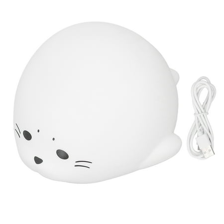 

2024 Cute Baby Night Light Silicone Cartoon Animal Shape Eye Protection Rechargeable Cute Kids Night Lamp for Bedroom
