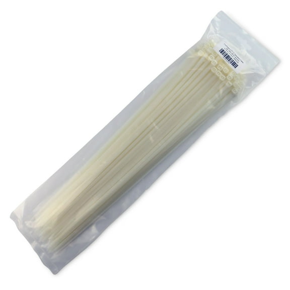 FindTape Standard Cable Zip Ties (50 lb. tensile): 0.19 in. x 14 in. (Natural)