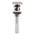 thumbnail image 2 of Delta 72175-SS Square Push Pop-Up with Overflow, Stainless, 2 of 2