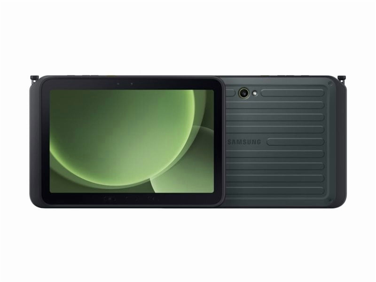 Samsung Galaxy Tab Active5 Pro 5G Enterprise Edition Rugged Tablet, 10.1" WUXGA, Qualcomm SM7635 Snapdragon 7s Gen 3 (4 nm) Octa-core, 8 GB, 256 GB Storage, 5G, Green