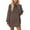 Coffee, variant on KHONTS Women's Sweater Dress Oversized Knit Long Sleeve Short Dresses 2025 Fall Outfits Vacation Winter Clothes Red XL