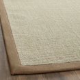 thumbnail image 2 of Safavieh Natural Fiber Collection NF441F Border Sisal Area Rug, 8' x 10', Taupe / Light Brown, 2 of 5