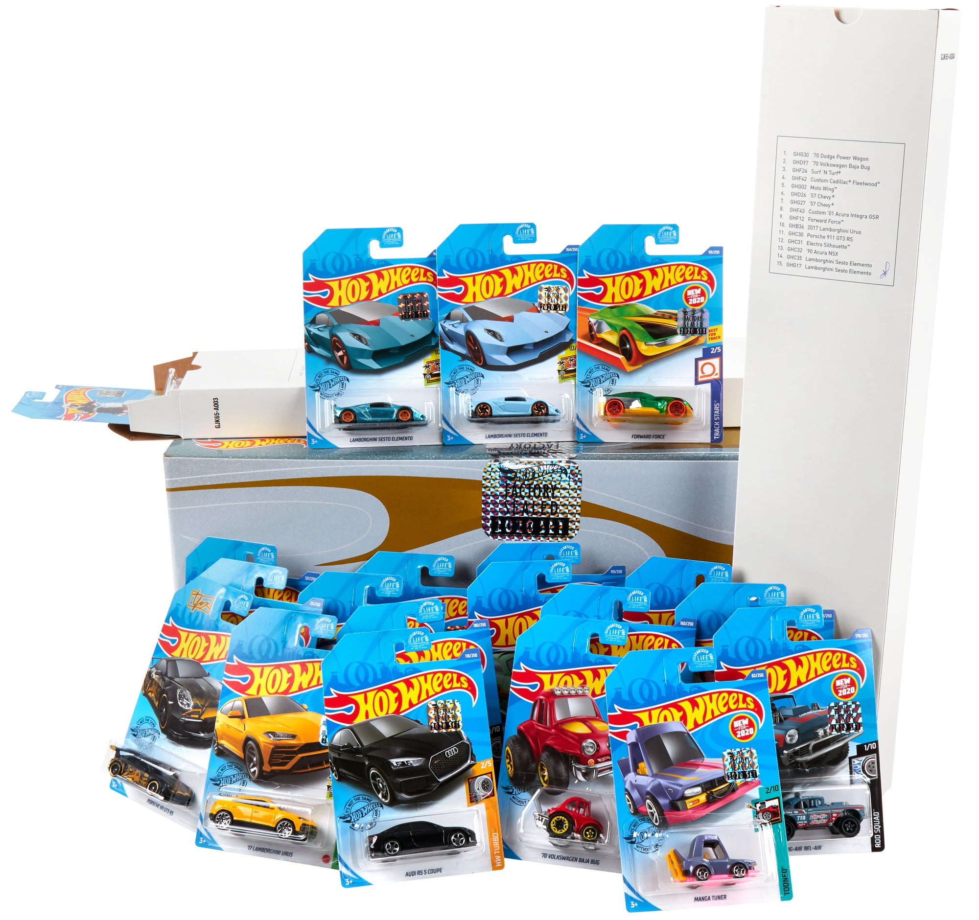 Hot Wheels 2020 Collector Basics Mini Set 3, With 116 Collectible