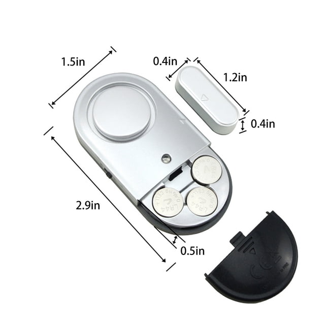 Window and Door Alarms for Home Door Alarm for Home Wireless Door Alarms for Kids Safetys with 125Db, Window Door Open Alarm Sensor Door and Window Alarms for Home