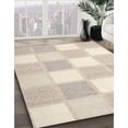 thumbnail image 3 of Ahgly Company Machine Washable Indoor Rectangle Contemporary Tan Brown Area Rugs, 3' x 5', 3 of 7