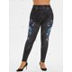 thumbnail image 3 of Jeggings Talla Extra Panel Encaje Copo de Nieve Rosegal Leggings de talla grande, 3 of 5