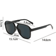 thumbnail image 2 of HYwys Classic Polarized Aviator Sunglasses for Women Men Retro UV Protection Sun Shades, 2 of 6