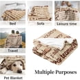 thumbnail image 3 of LHSHID 10th Anniversary Tin Gifts Blanket 10th Wedding Gift for Wife Husband 10 Year Anniversary Wedding Gifts for Him Her Couples 10 Year Anniversary Decorations Blanket 60x80in, 3 of 6