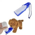 thumbnail image 4 of Pet Dog Cat Portable Feeding Bowl Travel Water Bottle Dispenser Feeder Dog Feeders 250ml/500ml, 4 of 7