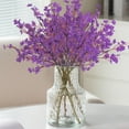 thumbnail image 3 of Babys Breath Artificial Flowers, Purple Fake Flowers Gypsophila Bouquets Sky Plants Decor, Silk Floral Arrangements for Table Centerpieces Wedding Home Farmhouse Party Decor, 3 of 10