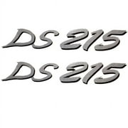 Glastron Boat DS 215 Decal Stickers Emblems (Pair)