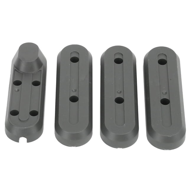 Nocturne de Protection Moyeux de Roue de Scooter Couvrir, Usure Moyeux de Roue de Scooter Couvrir Décoratif avec des Autocollants Réfléchissants pour Scooter Électrique Blanc, Gris