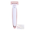 thumbnail image 3 of Afeitadora eléctrica 2 en 1, depiladora de cabeza flotante indolora recargable para mujer, depiladora para vello corporal, , ceja, para mu Sunnimix Maquinilla de afeitar eléctrica para mujer, 3 of 8