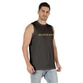 thumbnail image 2 of Inkmeso Men's Tshirt Printed Graphic "Super Dad" Tshirt For Best Daddy Round Neck Cotton Jersey Shirt, 2 of 7