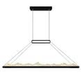 thumbnail image 1 of Himalayas Lustre Noir Intégré à LED, 1 of 3