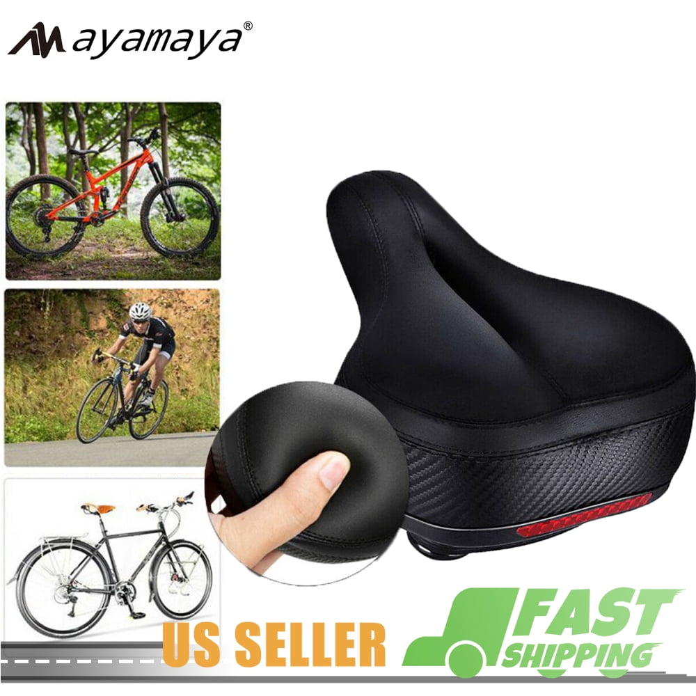 AYAMAYA Bike Seat Cushion, Dual Shock Absorbing Bicycle Seat with