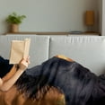 thumbnail image 3 of Horses Soft Flannel Fleece Blanket, Portrait of Galloping Friesian Horse with Hot Sun Rays Intensity Honor Grace Theme, Cozy Plush for Indoor and Outdoor Use, 60" x 80", Black Orange, by Ambesonne, 3 of 5